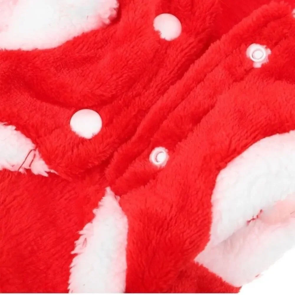 POPETPOP Christmas Dog Sweater - Santa Elk Dog Costume Christmas Dog Hoodie Xmas